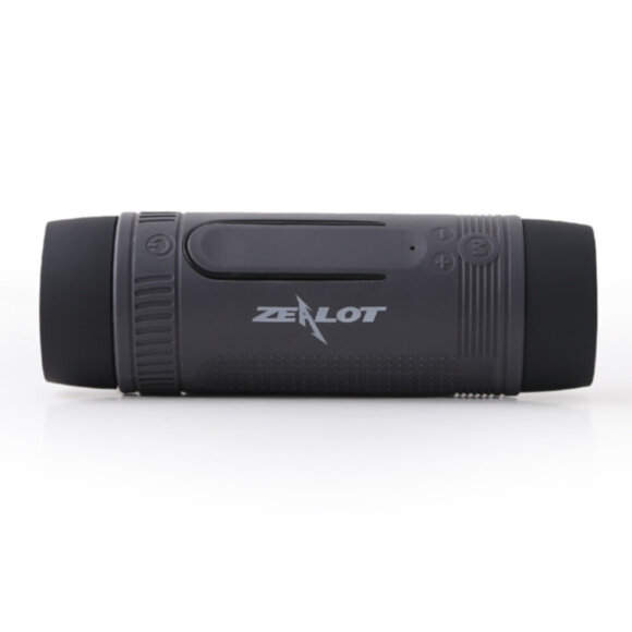 Вело MP3-плеер ТМ "ZEALOT" S1 "3-в-1" (Bluetooth/громкая связь, диод CREE Q5, повербанк 3500 мАч) СЕРЫЙ