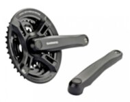 Шатун Shimano FC-M 171, 170MM, 48/38/28T, черный