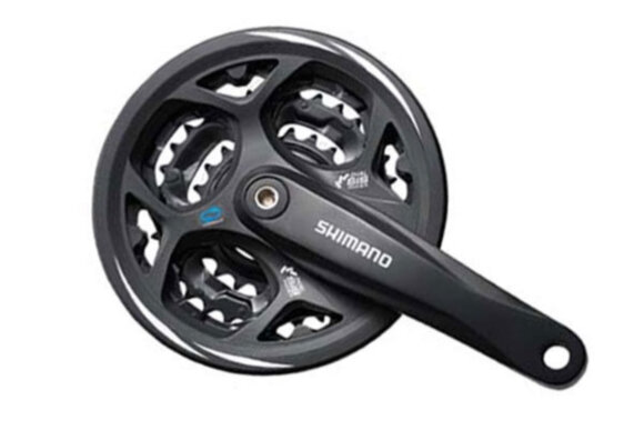 Шатун Shimano FC-M 311, 170MM, 42/32/22T, черный Шатун Shimano FC-M 311, 170MM, 42/32/22T, черный