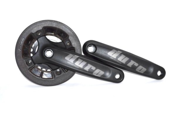 Шатун SR Suntour CW10 Duro D H BAZG, 175MM, 32/22T, черный
