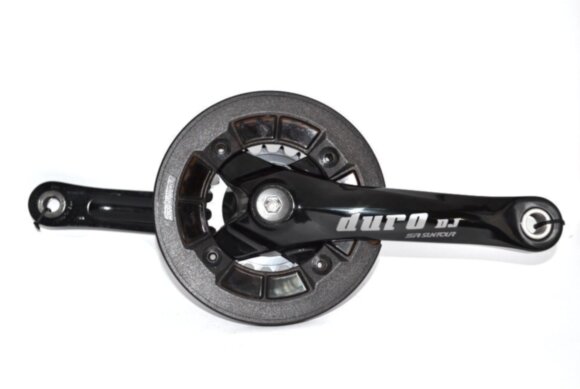 Шатун SR Suntour CW10 Duro DJ D BAG, 175MM, 32/22T, черный