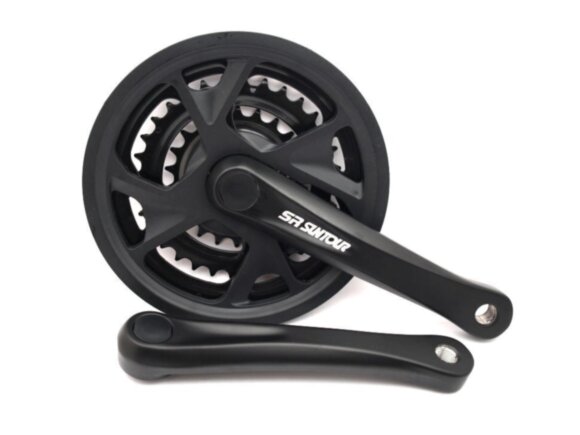 Шатун SR Suntour CW13 XR172N PBIBG, 170MM, 42/32/22T, черный
