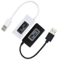 USB тестер зарядки Juwei KCX-017 (3.0V-7.0V; 0A-3.5A) / "доктор" - измерение: A, V и счетчик ёмкости (мА*ч)