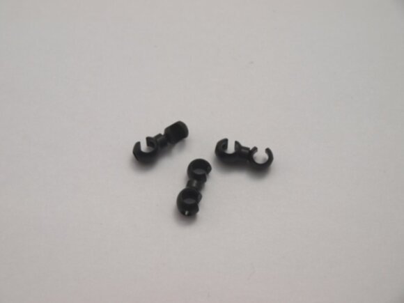 Набор фиксаторов CSC AHC-01, 4PC, черный
