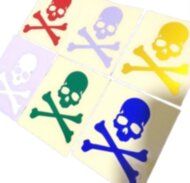 Наклейки светоотражающие Jolly Roger Наклейки светоотражающие Jolly Roger