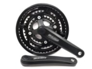 Шатун SR Suntour CW16 XCE T318 PBBG, 170MM, 48/38/28T, черный