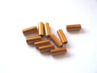 Набор наконечников переключения SCS End Cup SH 4, AL, CNC, 4MM, 10PC, золотой