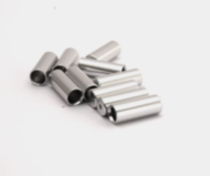 Набор наконечников переключения SCS End Cup SH 4, AL, CNC, 4MM, 10PC, серебристый