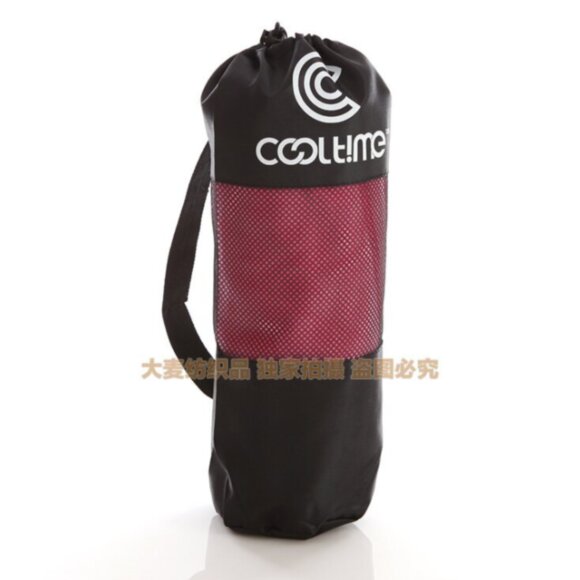 Полотенце из микрофирбы/микрофлиса спортивное/туристическое ТМ "COOLTIME" 70*140, 400г/м2 1 мешок (9 цветов) РОЗОВЫЙ
