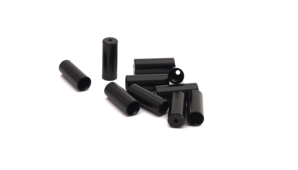 Набор наконечников переключения SCS End Cup SH 4, AL, CNC, WTP, 4MM, 10PC, черный