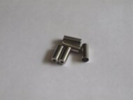 Набор наконечников переключения SCS End Cup SH 4, BR, CNC, 4MM, 100PC, серебристый