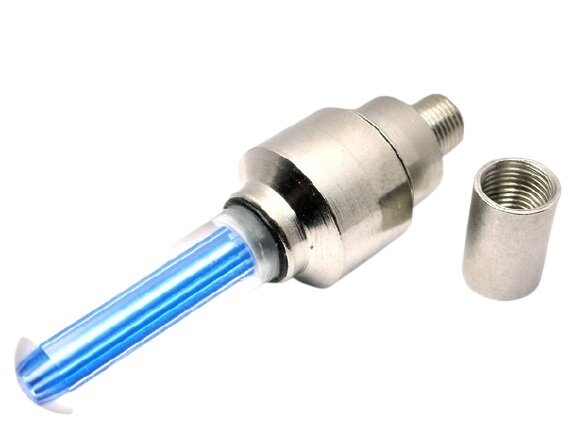 Одноцветная диодная LED-мигалка на ниппель Rbuz Одноцветная диодная LED-мигалка на ниппель Rbuz