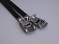 Ремени Wellgo W-5, черный-серебристый