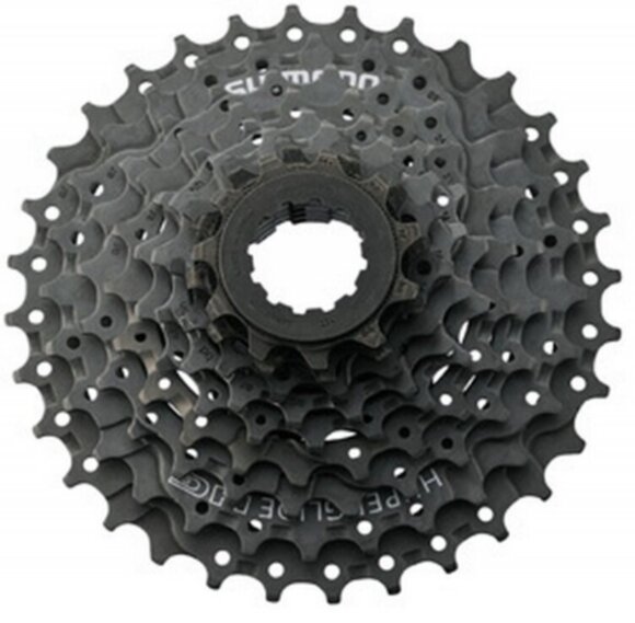 Кассета Shimano CS-HG30, 9k, 11-32T, черный