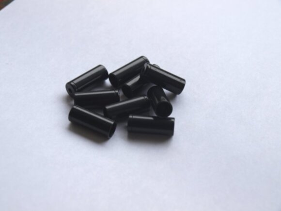 Набор наконечников тормоза SCS End Cup BR 5, AL, 5MM, 100PC, черный