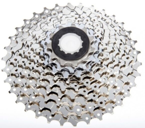 Кассета Shimano CS-HG50, 9k, 11-32T, серебристый