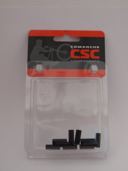 Набор наконечников тормоза SCS End Cup BR 5, AL, CNC, 5MM, 10PC, черный