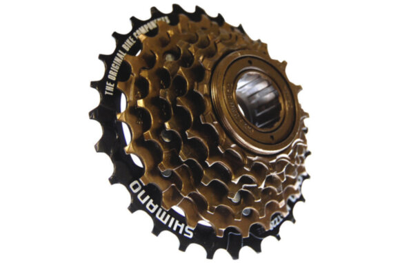 Трещетка Shimano MF-TZ20, 6k, 14-28T, черный