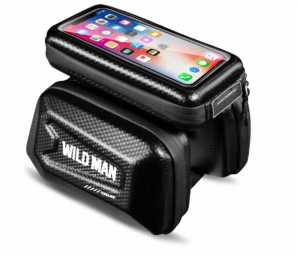 Сумка-штаны на раму Wildman E6s под телефон до 6.2" Сумка-штаны на раму Wildman E6s под телефон до 6.2"