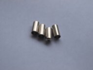 Набор наконечников тормоза SCS End Cup BR 5, BR, CNC, 5MM, 100PC, серебристый