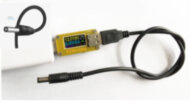Кабель USB "повышайка"/DC-штырьковый "папа" DC35135/DC5521: 5В -> 9/12 В для питания от повербанка/QC 2.0/3.0 12 В, DC 3.5 * 1.35 мм