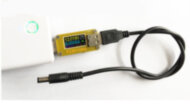 Кабель USB "повышайка"/DC-штырьковый "папа" DC35135/DC5521: 5В -> 9/12 В для питания от повербанка/QC 2.0/3.0 12 В, DC 5.5 * 2.1 мм