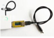 Кабель USB "повышайка"/DC-штырьковый "папа" DC35135/DC5521: 5В -> 9/12 В для питания от повербанка/QC 2.0/3.0 9 В, DC 3.5 * 1.35 мм