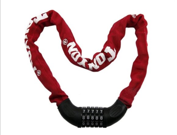 Цепь противоугонная Tonyon TY732 кодовая