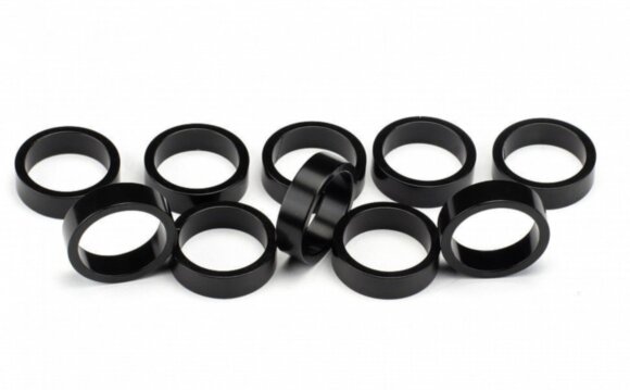 Набор проставочных колец СSC Spacer, 10MM, 10PC, черный