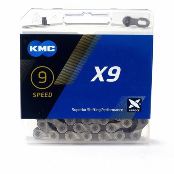Цепь КМС X9, 116L, серебристый Цепь КМС X9, 116L, серебристый