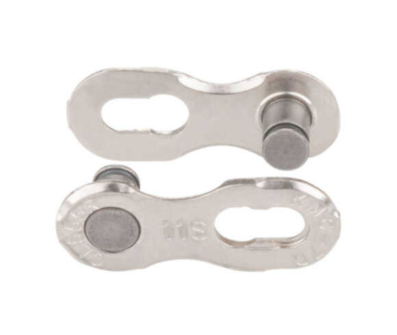 Замок цепи KMC CL555R, 2PC, серебристый