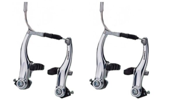 Тормозная система V-Brake Alhonga HJ-612AD, серебристый