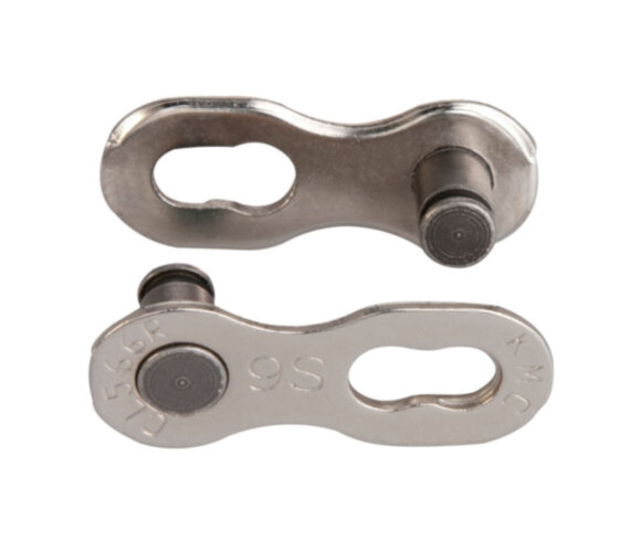 Замок цепи KMC CL566R-NP, 2PC, серебристый