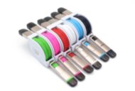 Кабель USB 2-в-1 переходник Micro USB 1 Lightning лапша «рулетка» / в бобине / телескопический